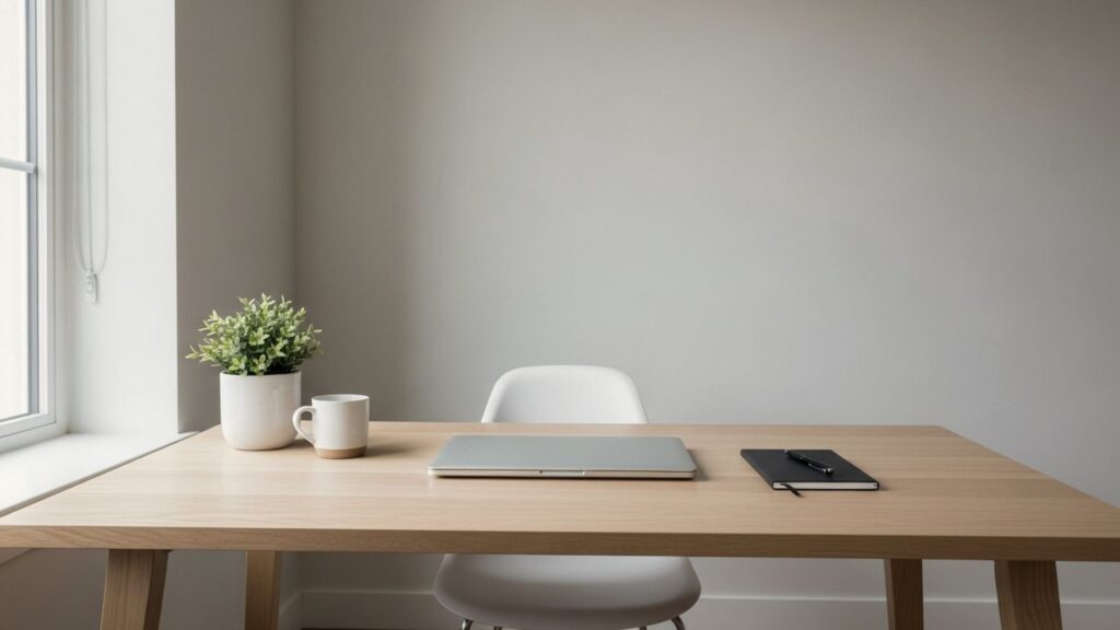 シンプルなワークスペース