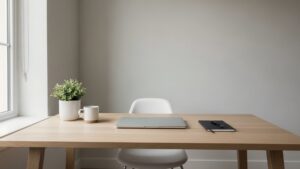 シンプルなワークスペース